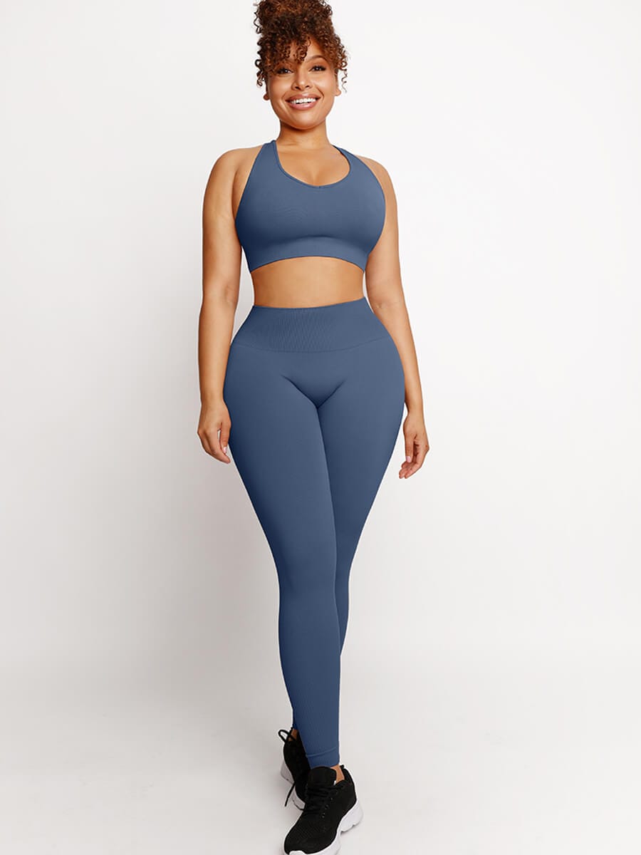 CurvedByOshunÂŽ đżEco-friendly Sexy Seamless Sportswear Butt Lifting Tummy Control