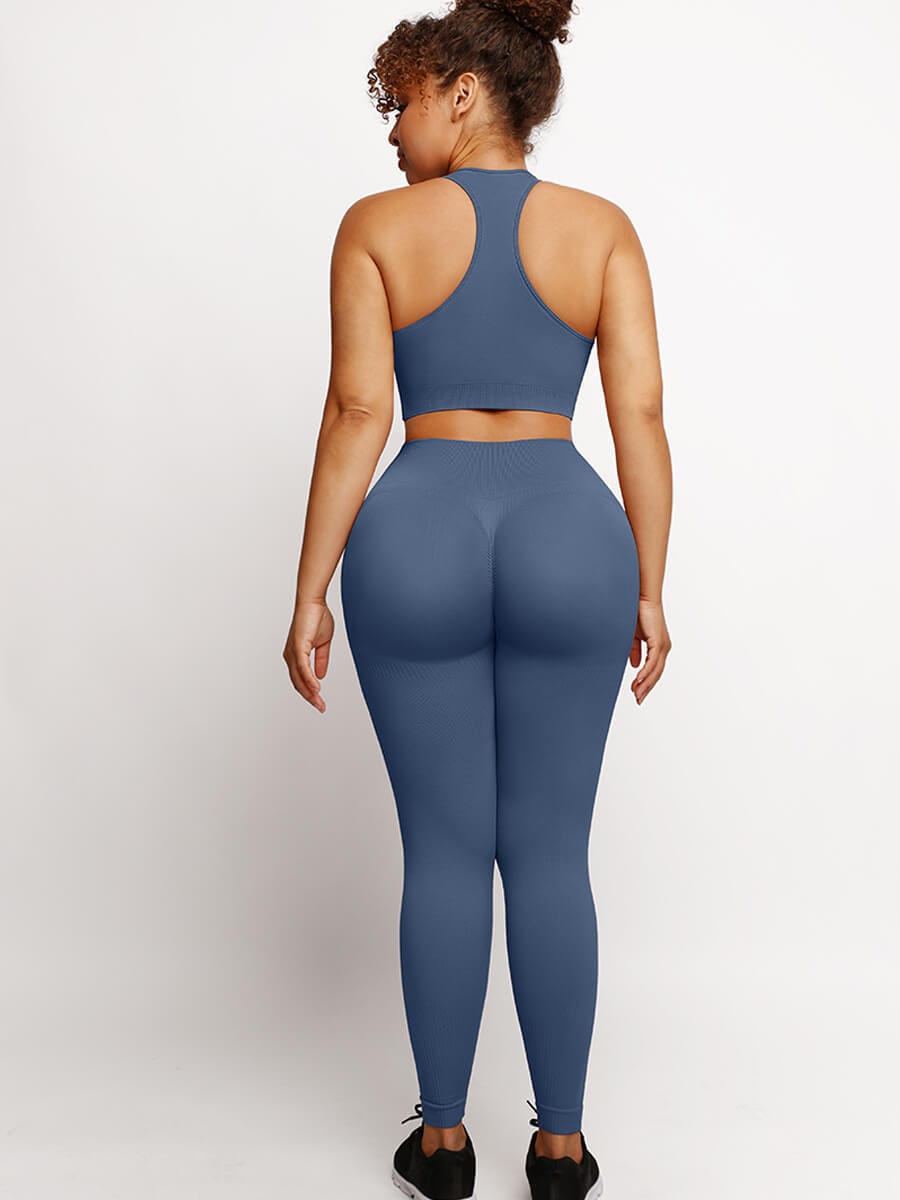CurvedByOshunÂŽ đżEco-friendly Sexy Seamless Sportswear Butt Lifting Tummy Control
