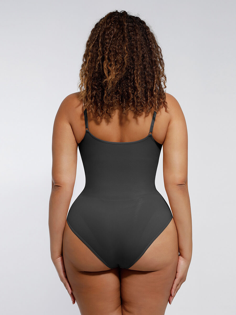 CurvedByOshun® Seamless Sculpt Tighten The Abdomen One-piece Shapewear Briefs