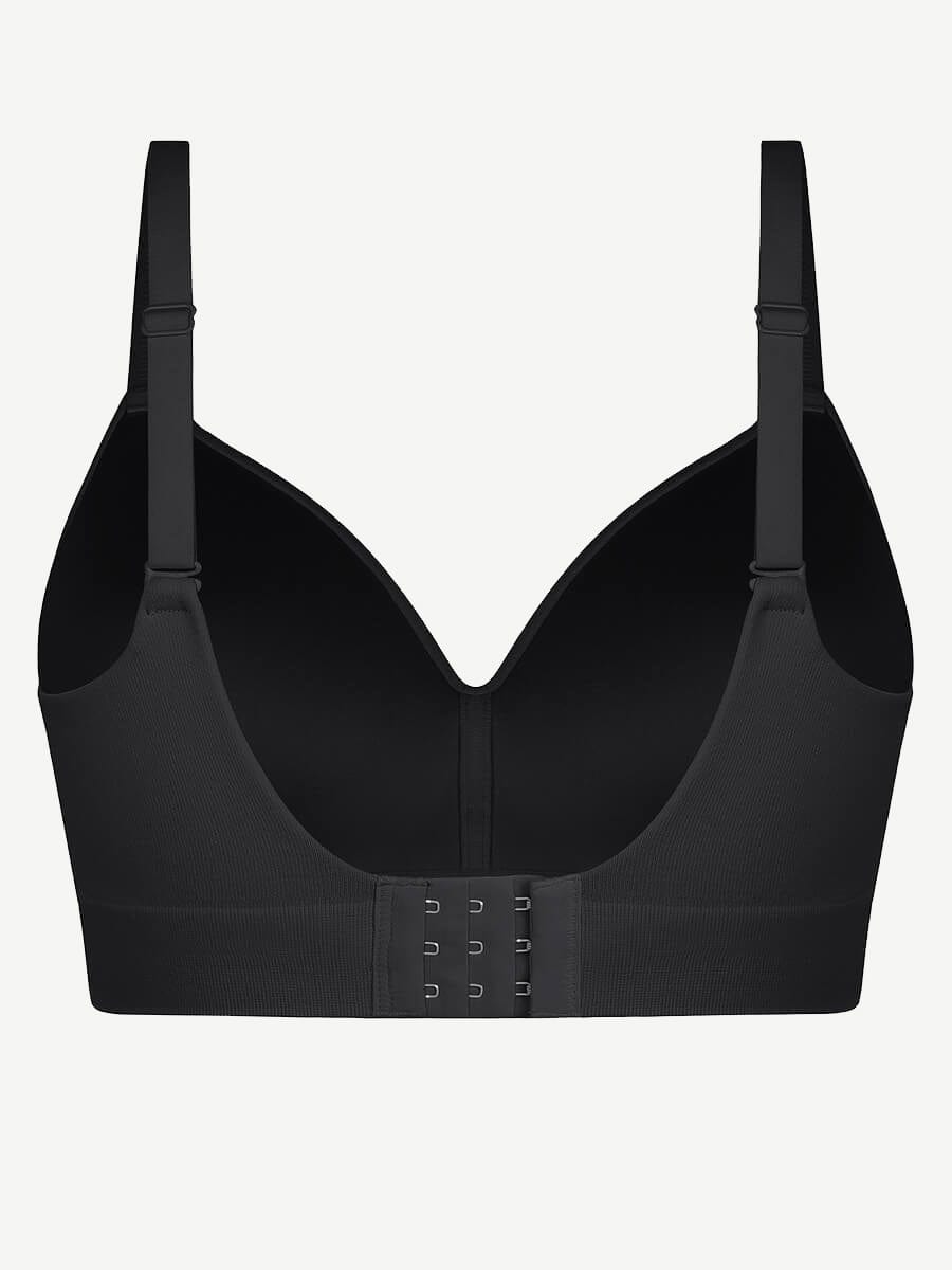 CurvedByOshun® Seamless Wireless Bust Support Shapewear Bra