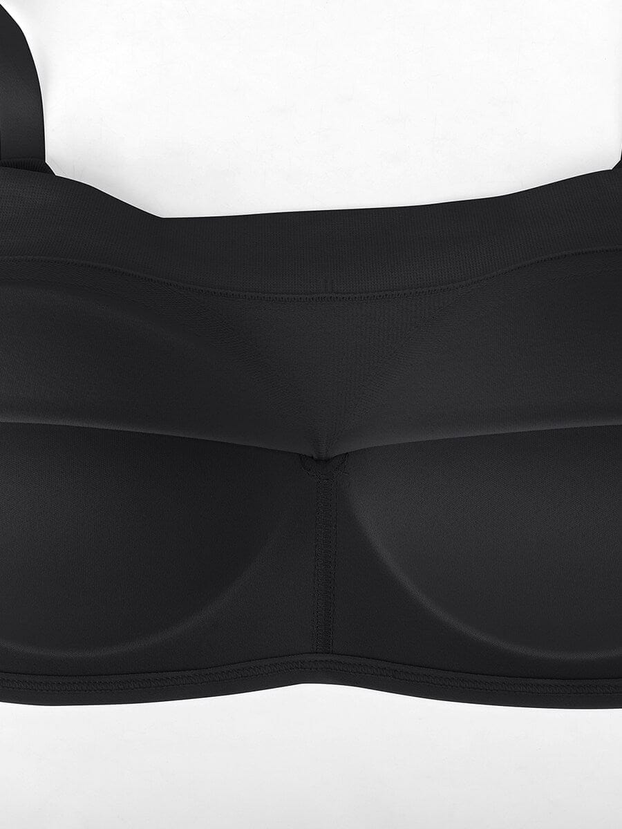 CurvedByOshun® Seamless Wireless Bust Support Shapewear Bra