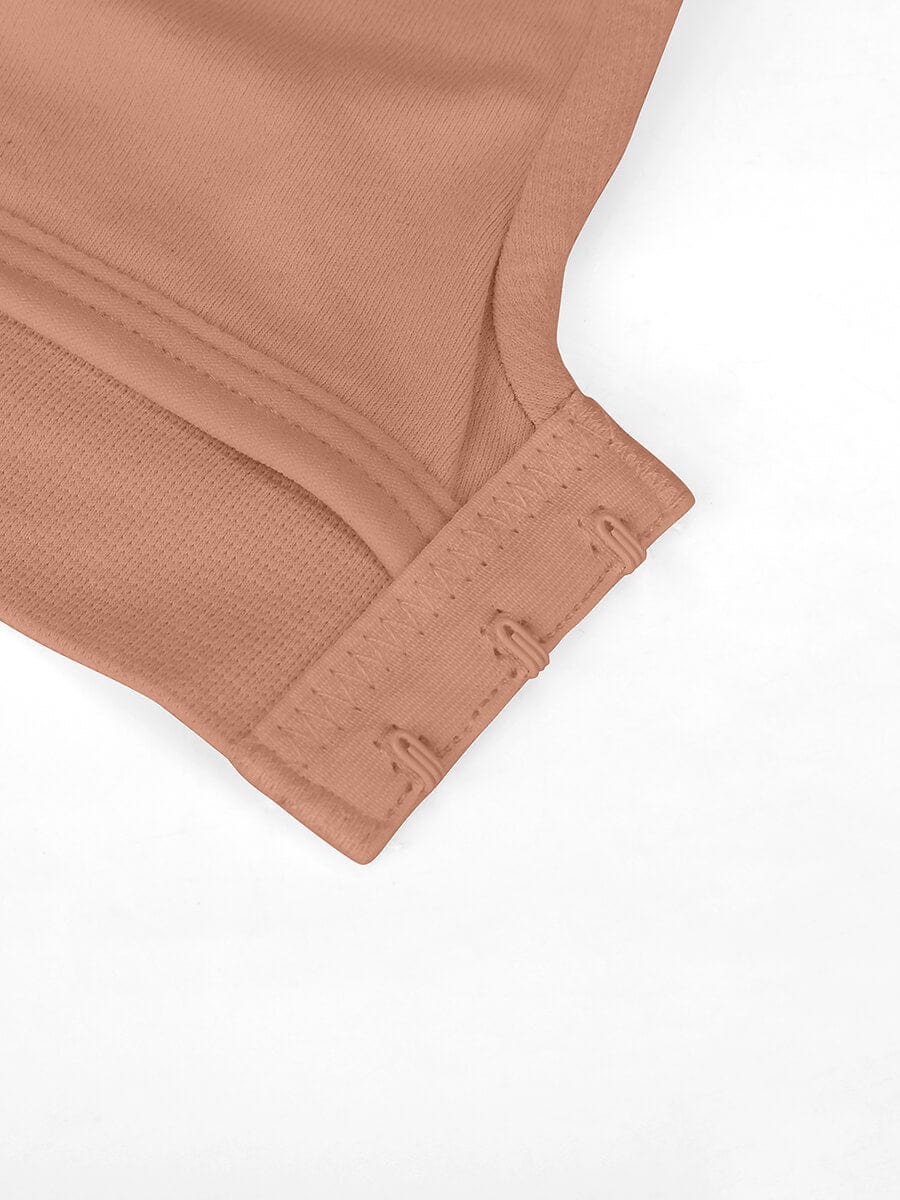 CurvedByOshun® Seamless Wireless Bust Support Shapewear Bra