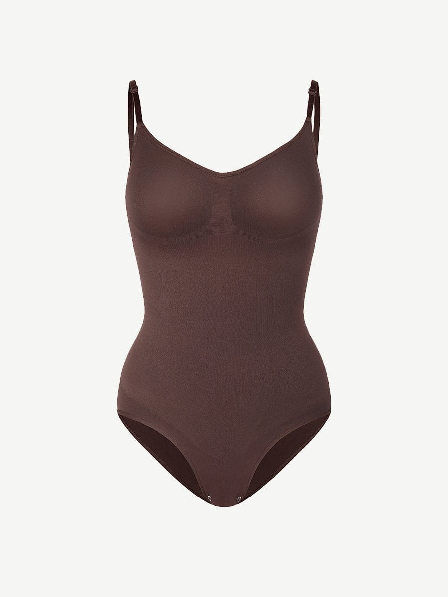 CurvedByOshun® Seamless Sculpt Tighten The Abdomen One-piece Shapewear Briefs