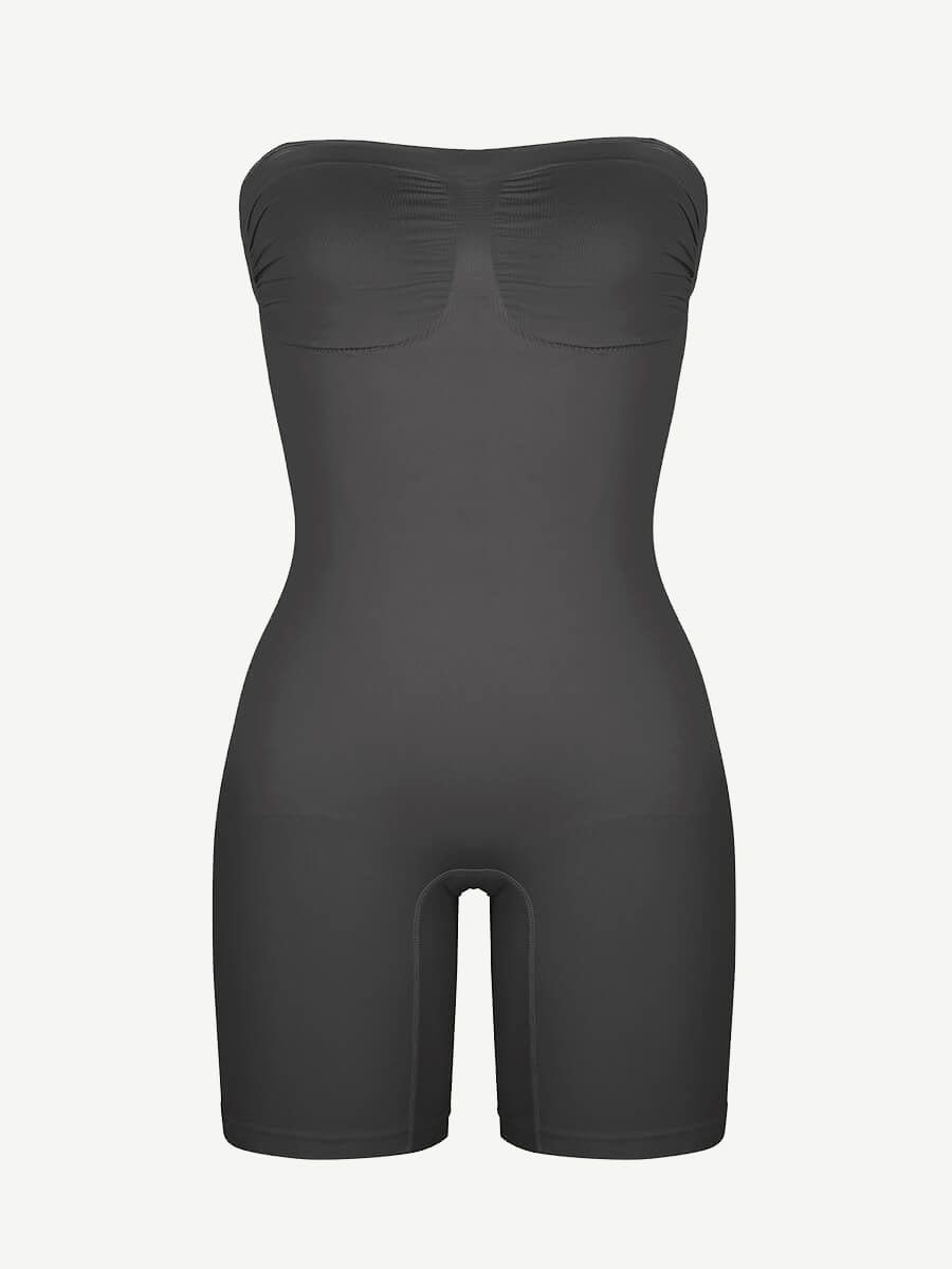 CurvedByOshun® Seamless Sculpt Strapless Butt Lifting Tummy Control Shapewear