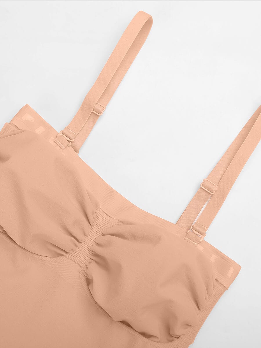 CurvedByOshun® Seamless Sculpt Strapless Butt Lifting Tummy Control Shapewear