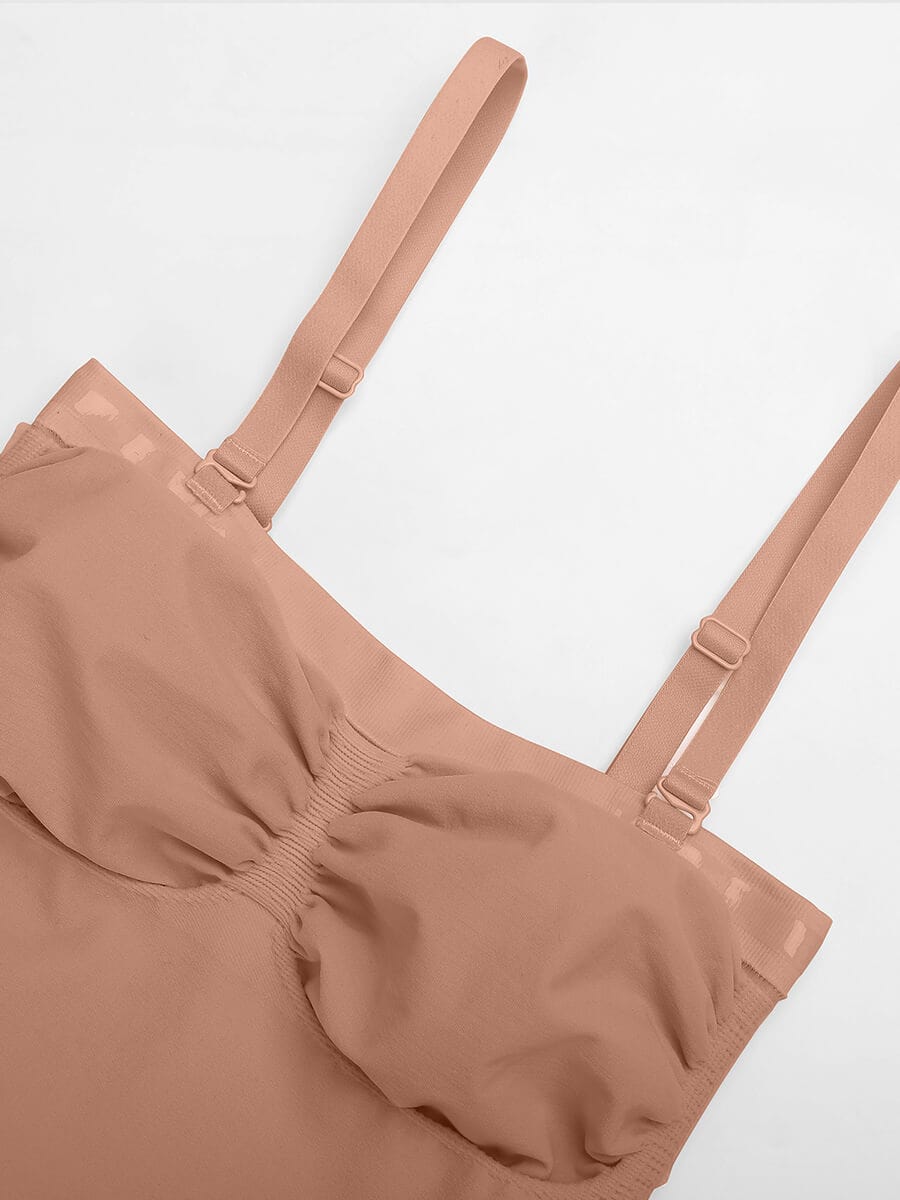 CurvedByOshun® Seamless Sculpt Strapless Butt Lifting Tummy Control Shapewear