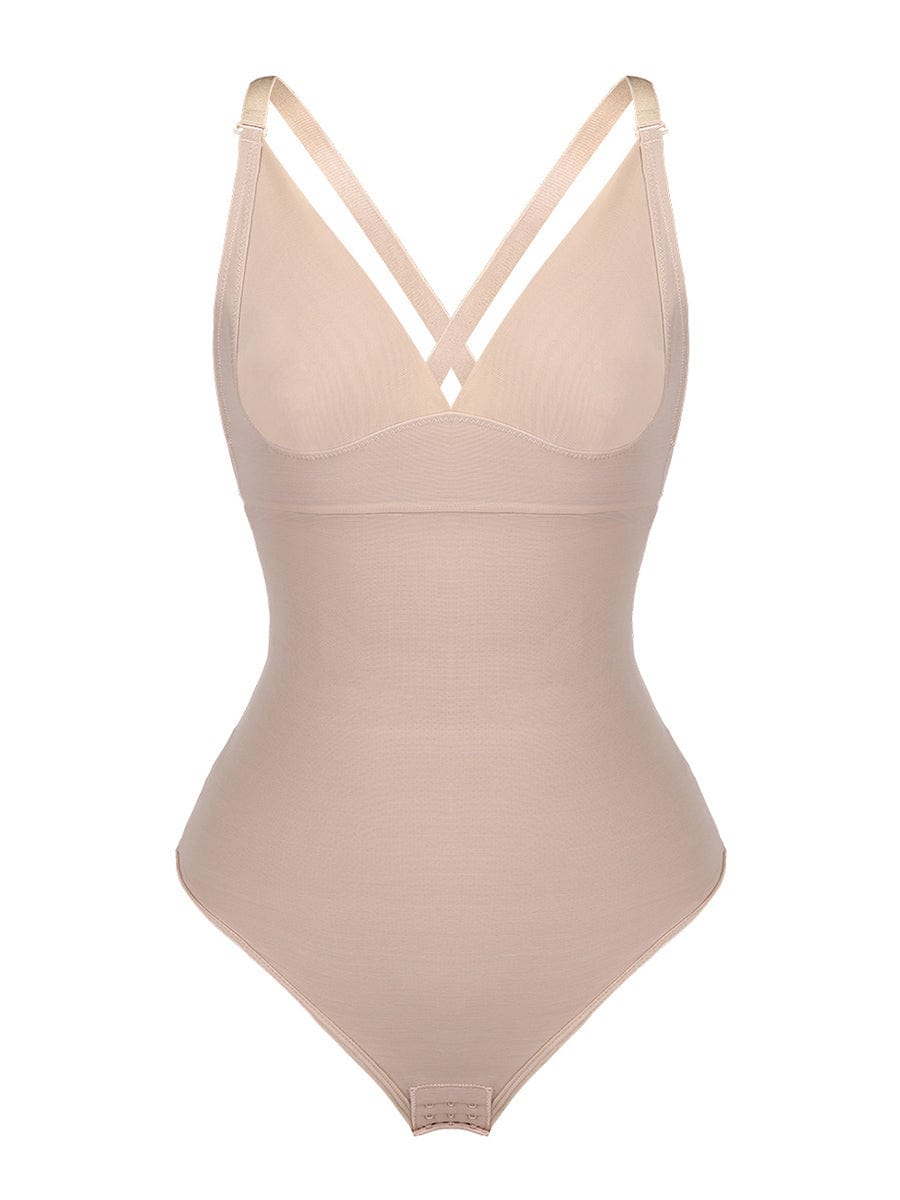 CurvedByOshun® Curve Creator Breathable Sexy Adjustable Strap Full Body Shaper Shaperwear