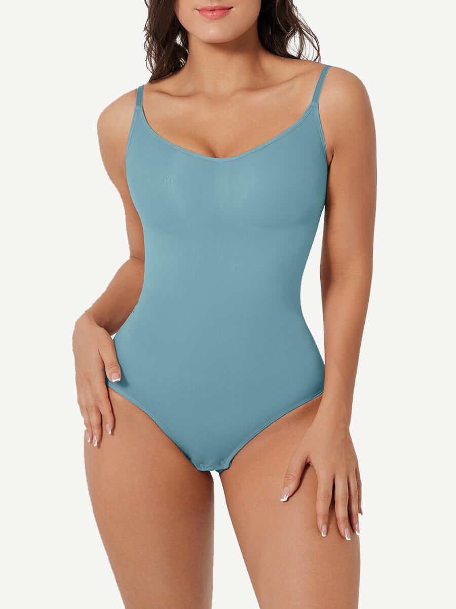 CurvedByOshun® Seamless Sculpt Tighten The Abdomen One-piece Shapewear Briefs