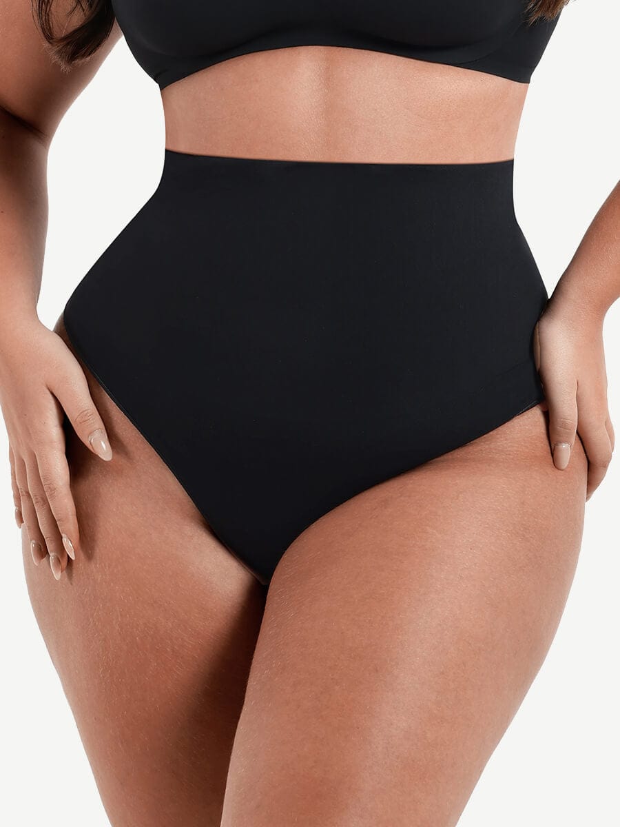 CurvedByOshun® Eco-friendly🌿 Seamless Instant Smooth Shaping Thong Panties