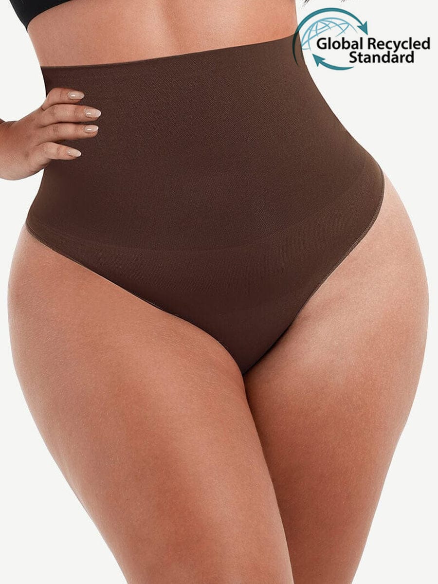 CurvedByOshun® Eco-friendly🌿 Seamless Instant Smooth Shaping Thong Panties