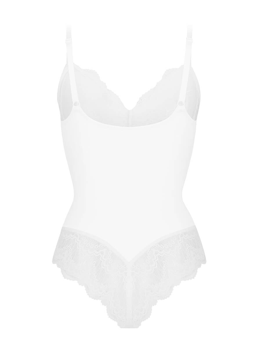 CurvedByOshun® Sexy Ultra-versatile Lace Bodysuit