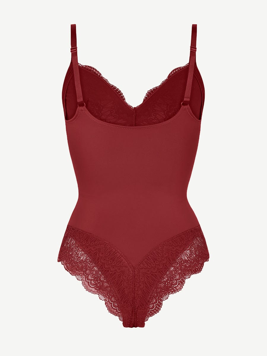 CurvedByOshun® Sexy Ultra-versatile Lace Bodysuit