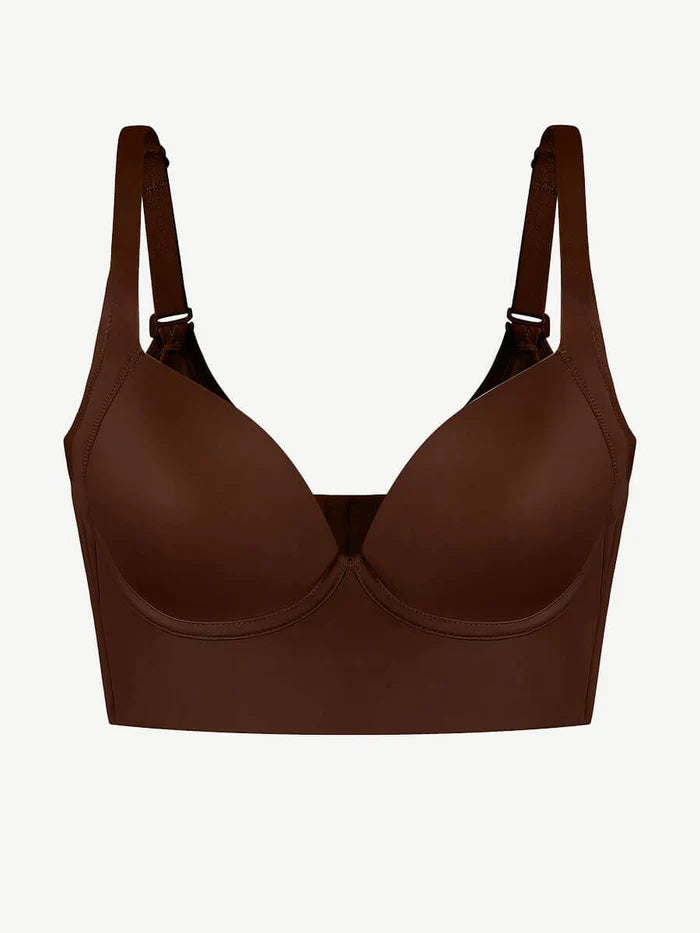 CurvedByOshun® Fashion Deep Cup Bra