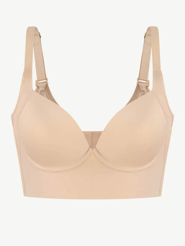 CurvedByOshun® Fashion Deep Cup Bra