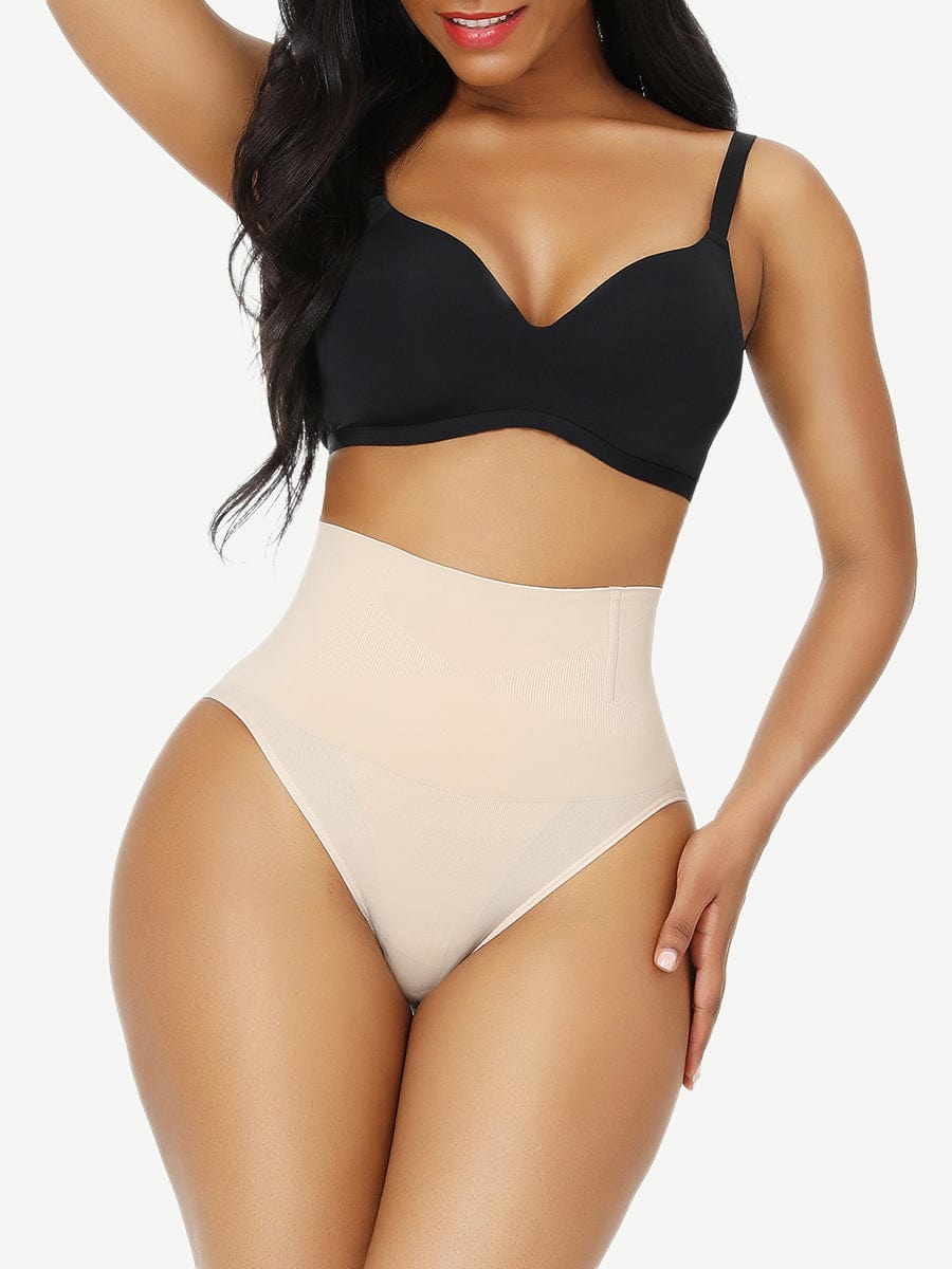 CurvedByOshun® Seamless Instant Smooth High Waist Breathable Tummy Control Panties