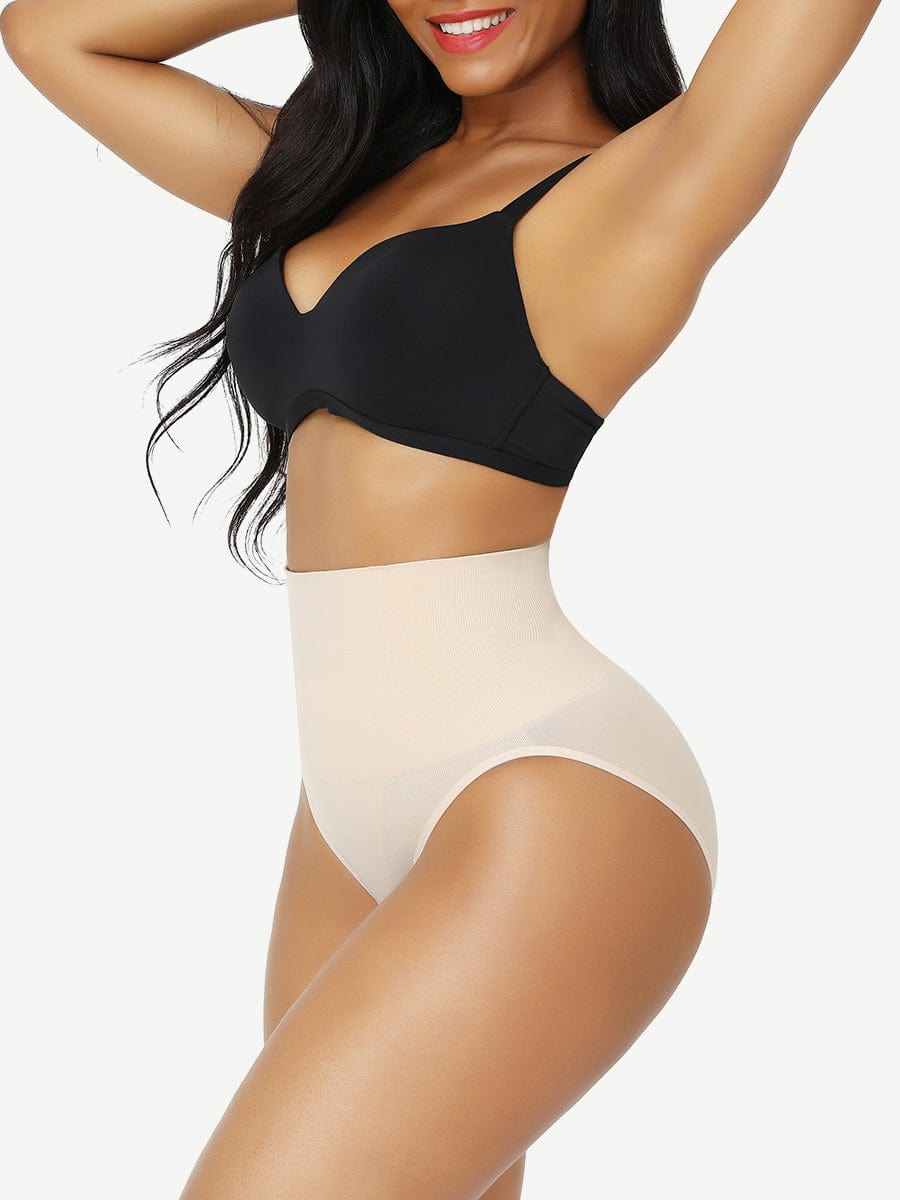 CurvedByOshun® Seamless Instant Smooth High Waist Breathable Tummy Control Panties