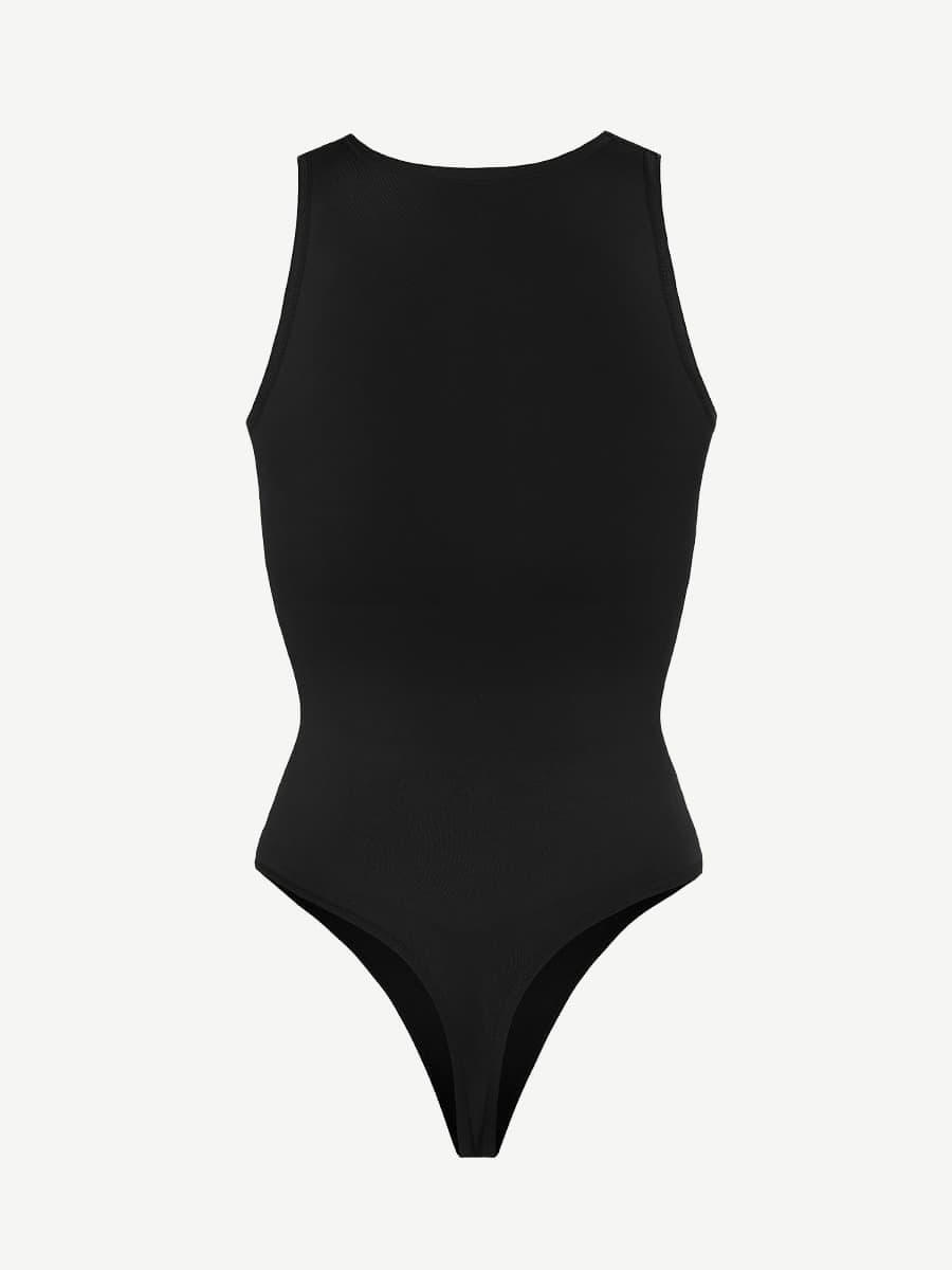 CurvedByOshun® 🌿 Eco-friendly Seamless Outer Crew Thong Bodysuit