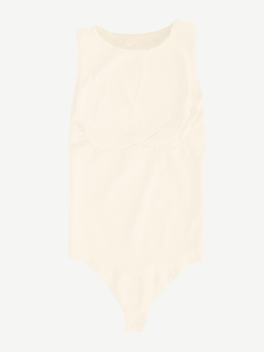 CurvedByOshun® 🌿 Eco-friendly Seamless Outer Crew Thong Bodysuit