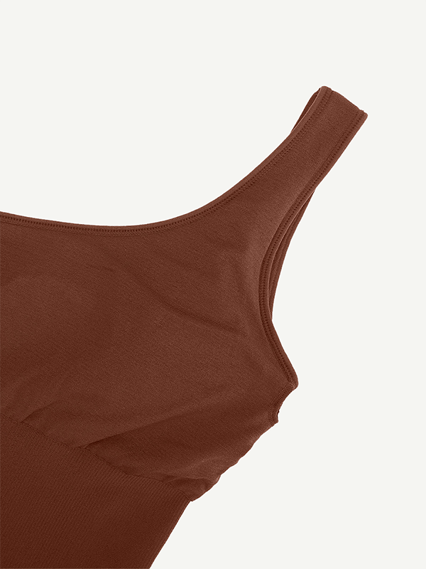 CurvedByOshun® 🌿Seamless Eco-friendly One-shoulder Slanted Neck Waist Trimming Shaper Dress
